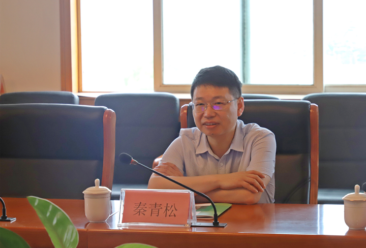 青岛职业技术学院院长秦青松来访